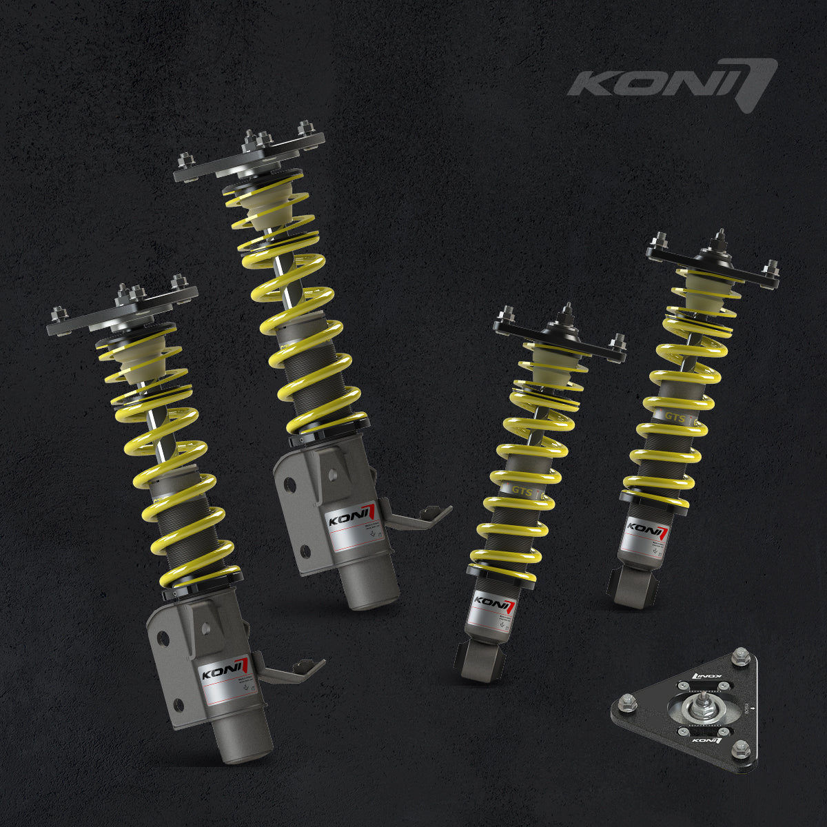 Koni GTS Coilovers 15-20 / 22-24 Volkswagen Golf & GTI (55mm Strut + Multilink Rear Only)