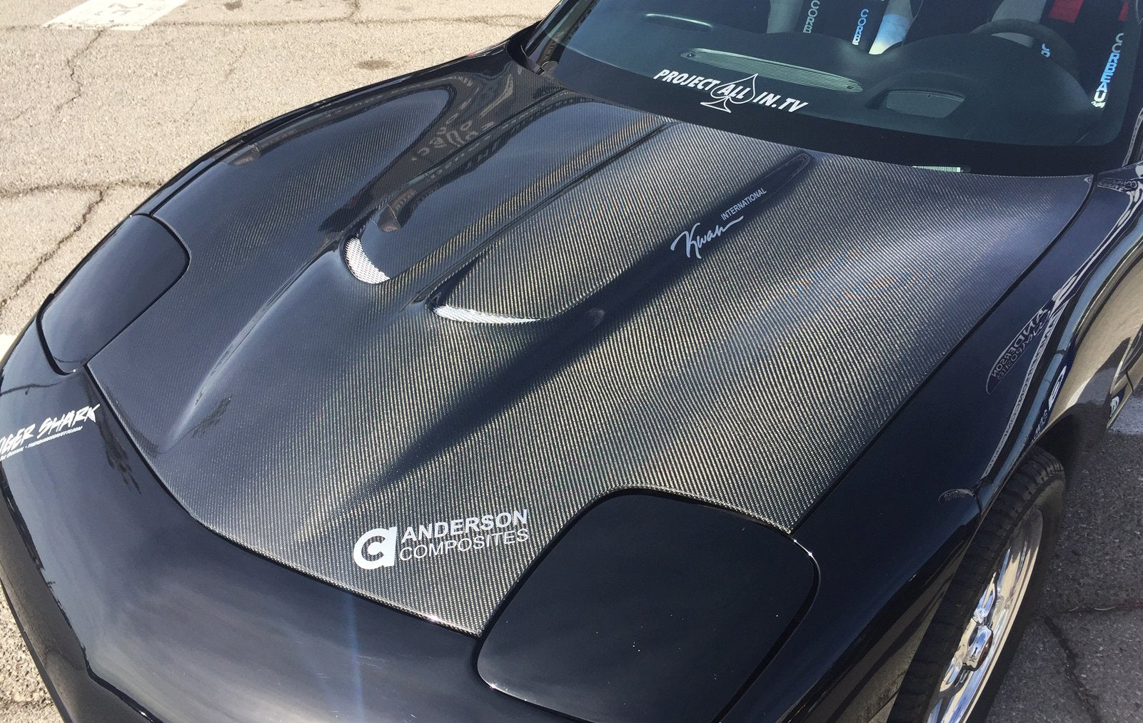 Anderson Composites 97-04 Chevrolet Corvette C5 Type-TD Hood