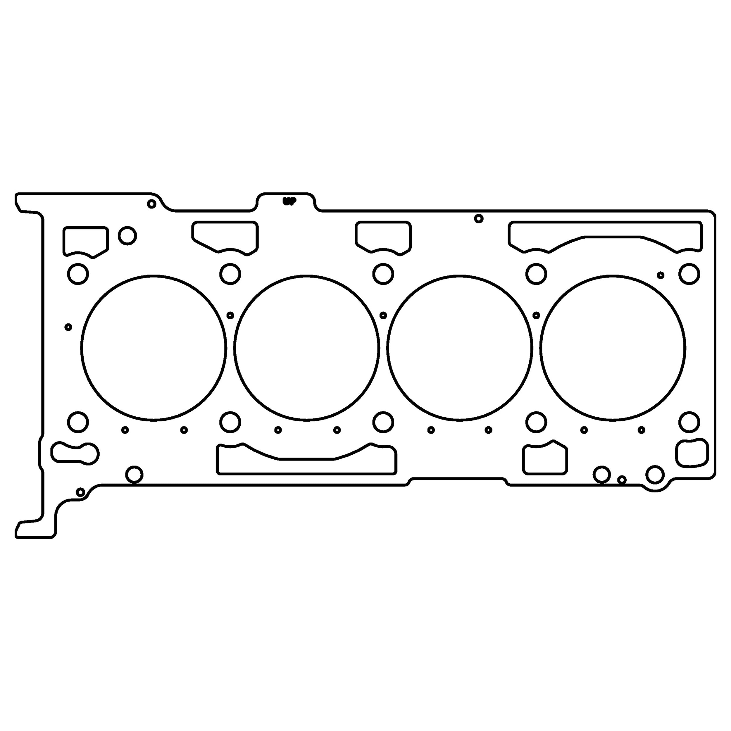 Mitsubishi  4B11T .044" MLX Cylinder Head Gasket, 90mm Bore