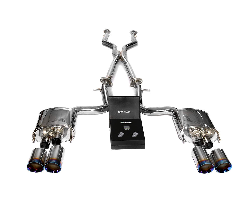 ARMYTRIX Valvetronic Header Back Exhaust System Lexus RC-F 5.0L V8 2015-2021