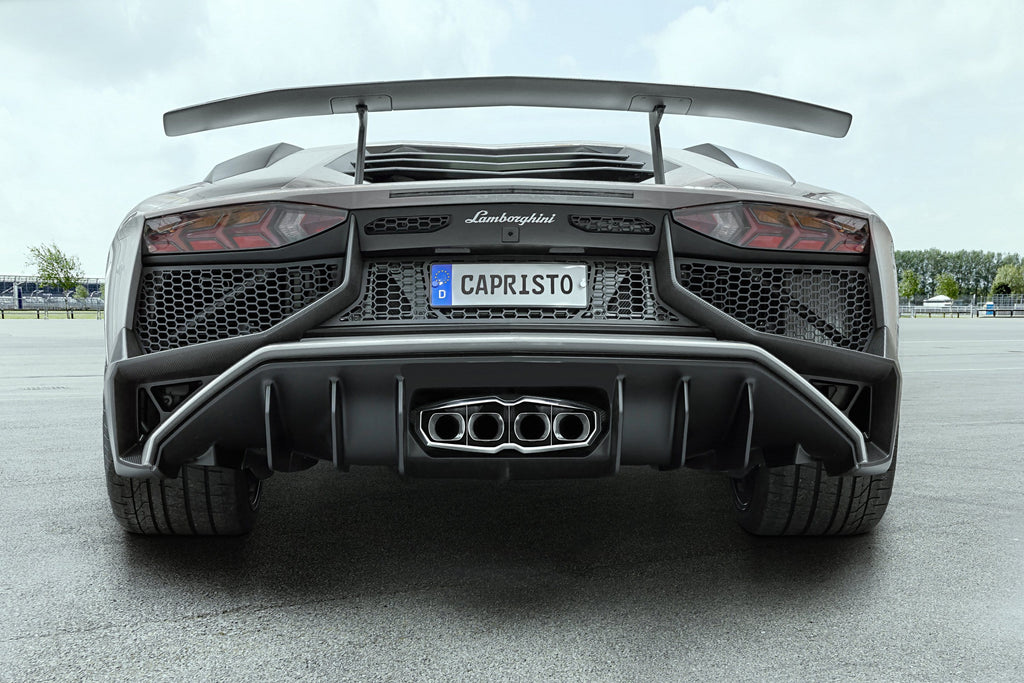 Lamborghini Aventador LP750 SV - Valved Exhaust System & Carbon-Stainless Frame