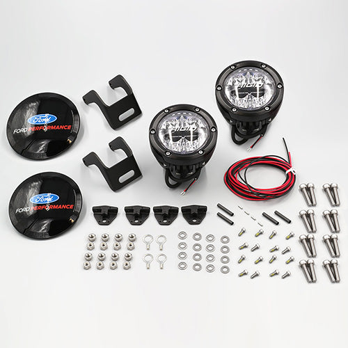 Ford Racing 2021+ Ford Bronco Mirror Mounted 4in Rigid LED Lights Kit - 0