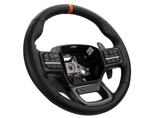 Ford Racing 2021+ F-150 Raptor Steering Wheel Kit - Black