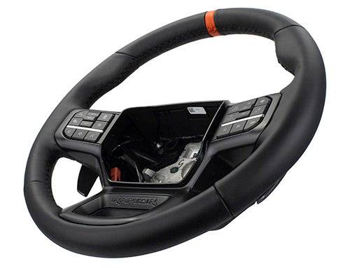 Ford Racing 2021+ F-150 Raptor Steering Wheel Kit - Black