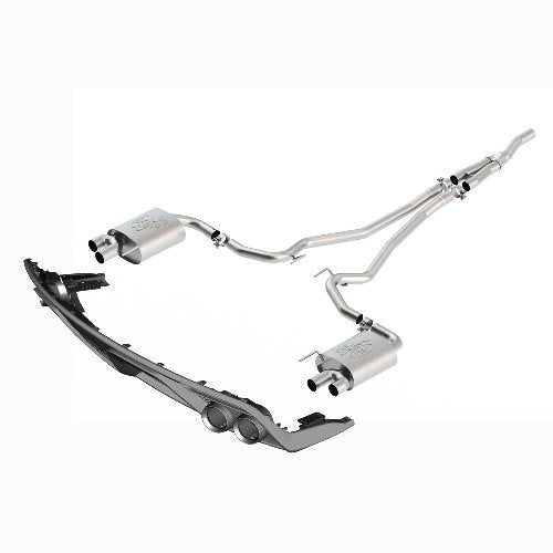 Ford Racing 2015 Mustang 2.3L Ecoboost Touring Cat-Back Exhaust System w/ GT350 Tips