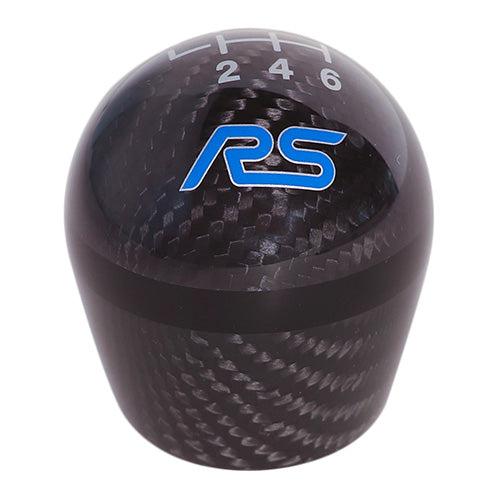 Ford Racing Focus RS Black Carbon Fiber Shift Knob 6 Speed - 0