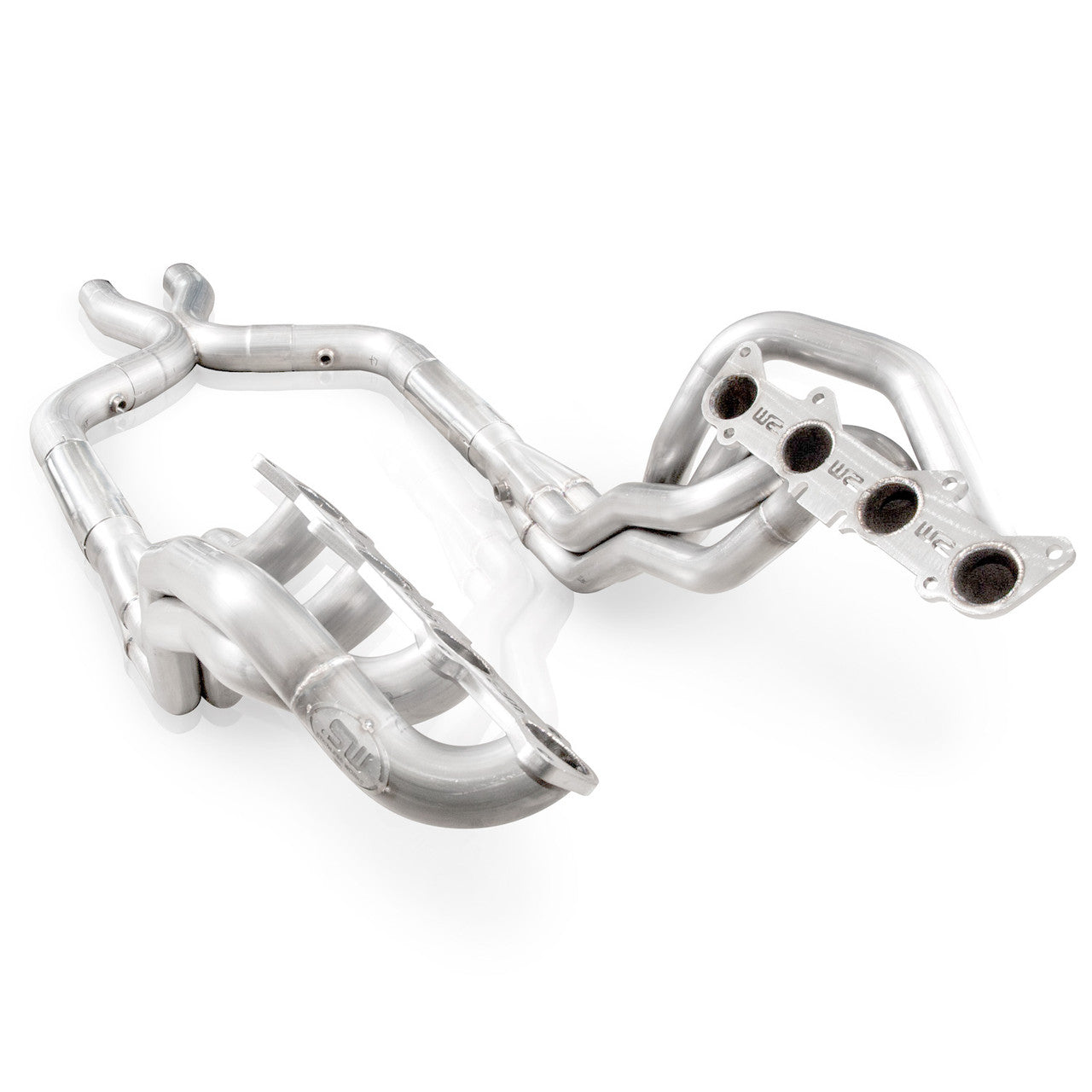 Stainless Works 2011-14 Mustang GT Headers 1-7/8in Primaries High-Flow Cats 3in X-Pipe