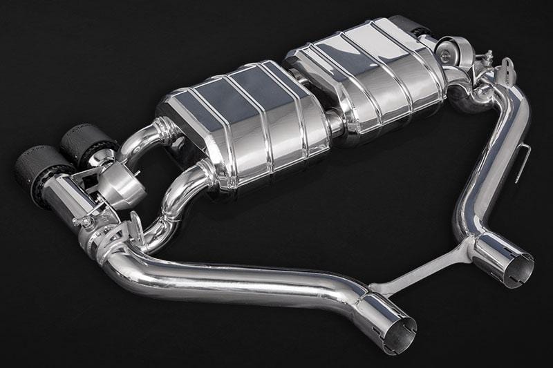 BMW M2 Capristo Competition Exhaust System (F87) - Valved Exhaust With Mid-Silencer Delete