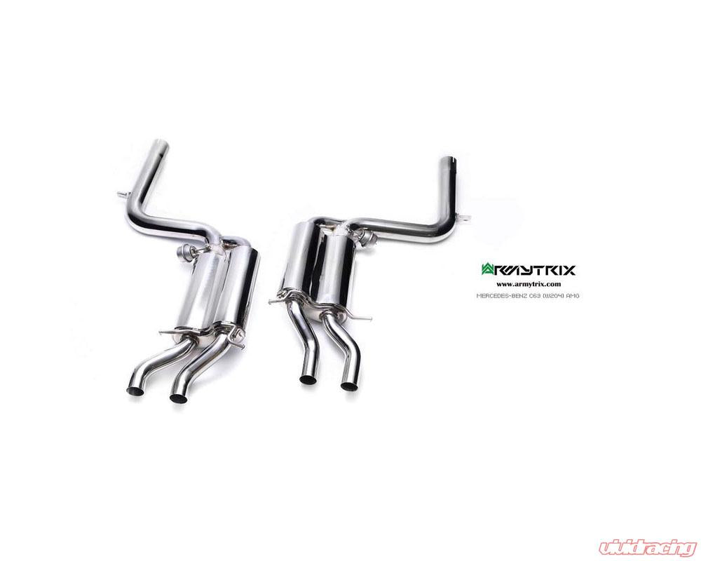 ARMYTRIX Valvetronic Exhaust System Mercedes Benz C63 AMG W204 2008-2014 - 0