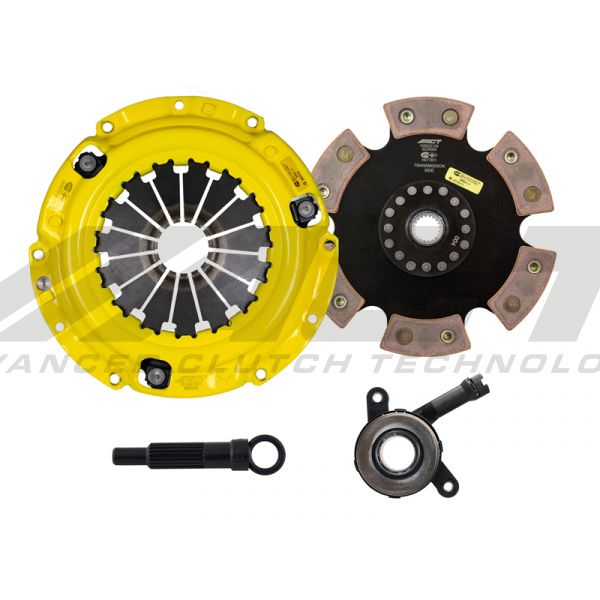 ACT 08-17 Mitsubishi Lancer GT / GTS HD/Race Rigid 6 Pad Clutch Kit