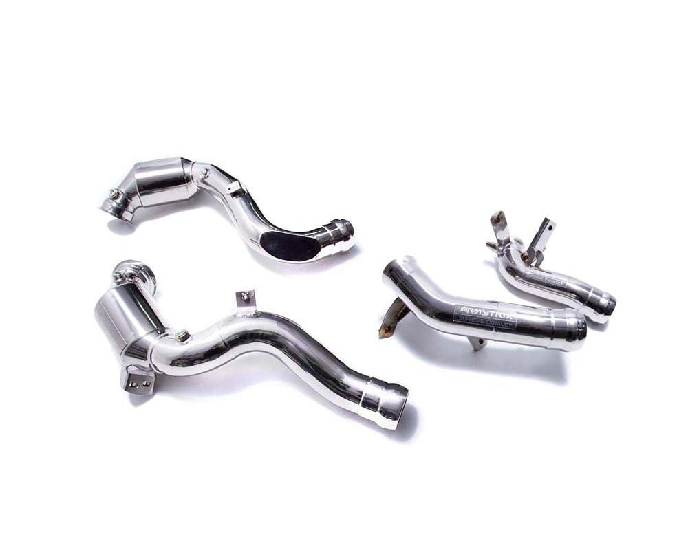 ARMYTRIX Sport Cat-pipe w/200 CPSI Catalytic Converter + Secondary Downpipe Mercedes-AMG E63 AMG | E63 S AMG W213 2016-2020