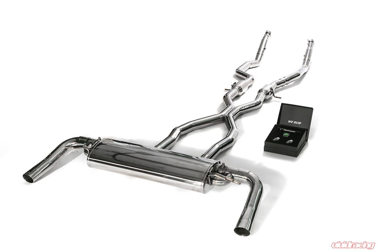 ARMYTRIX Stainless Steel Valvetronic Catback Exhaust System Mercedes-Benz GLE63 AMG M157 2016-2019 - 0