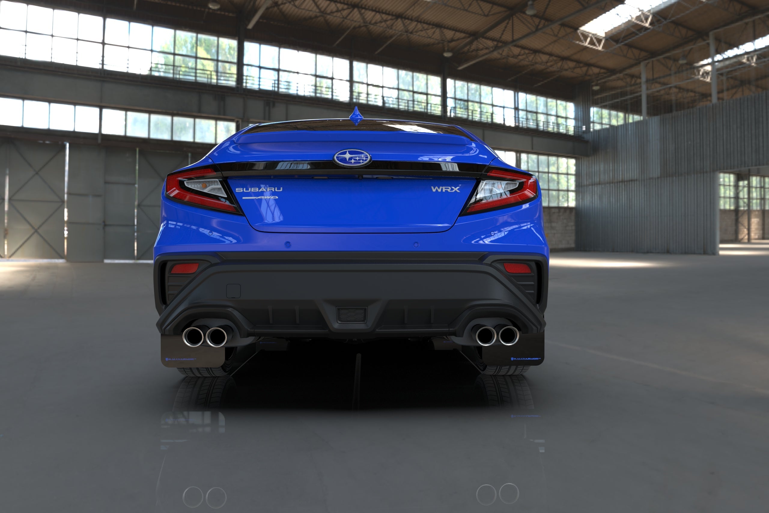 RALLY ARMOR UR MUD FLAPS: 2022 SUBARU WRX - 0