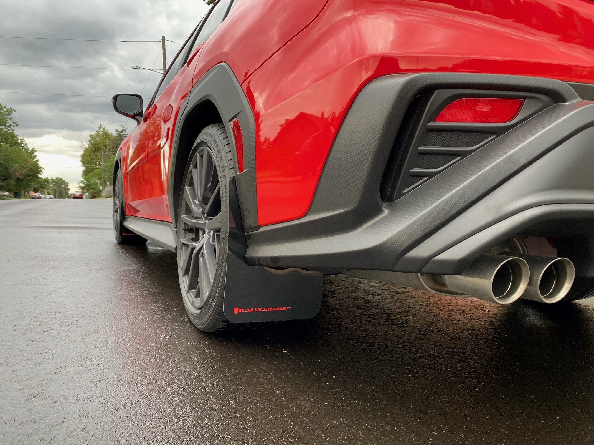 RALLY ARMOR UR MUD FLAPS: 2022 SUBARU WRX