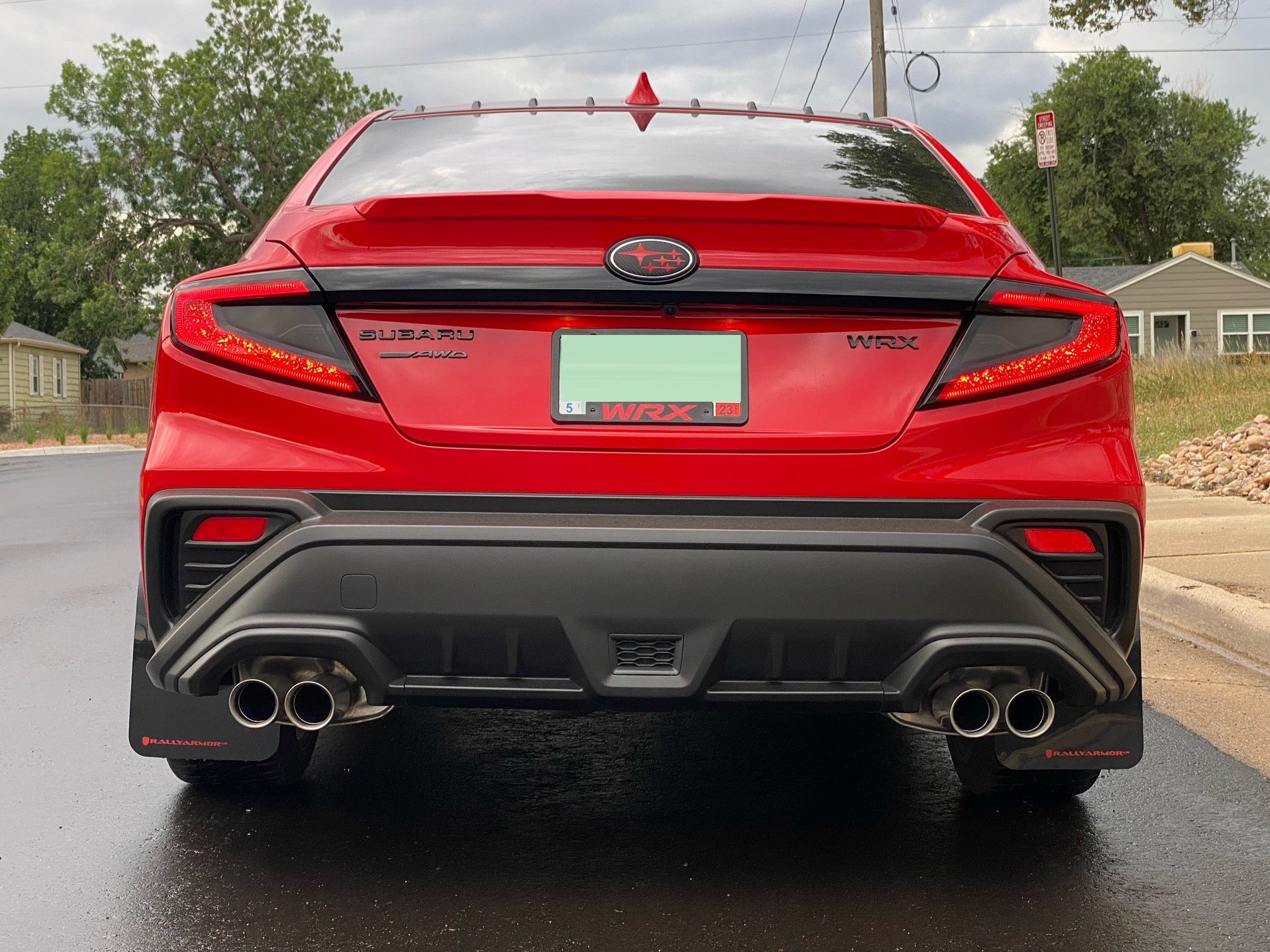 RALLY ARMOR UR MUD FLAPS: 2022 SUBARU WRX