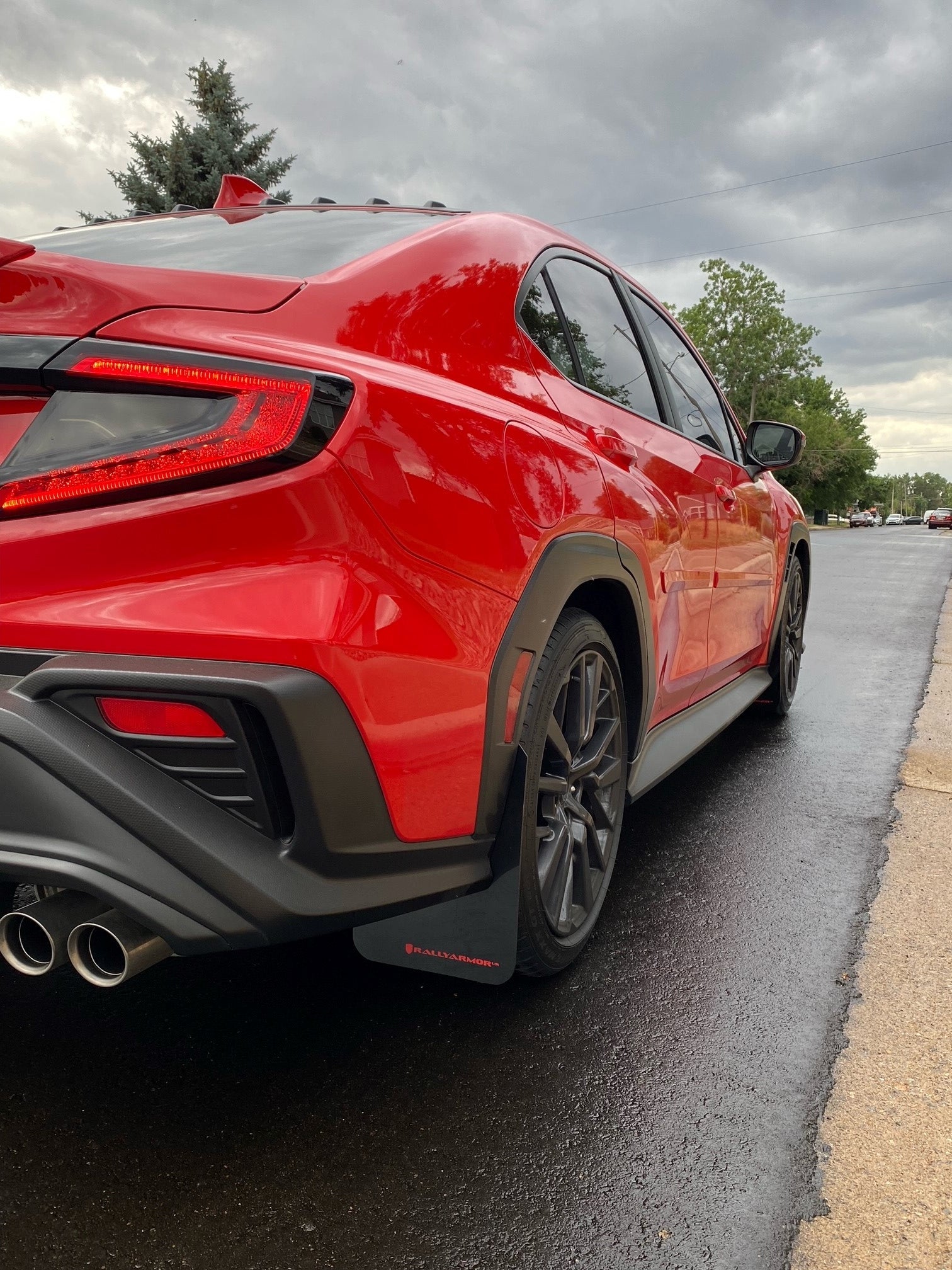 RALLY ARMOR UR MUD FLAPS: 2022 SUBARU WRX