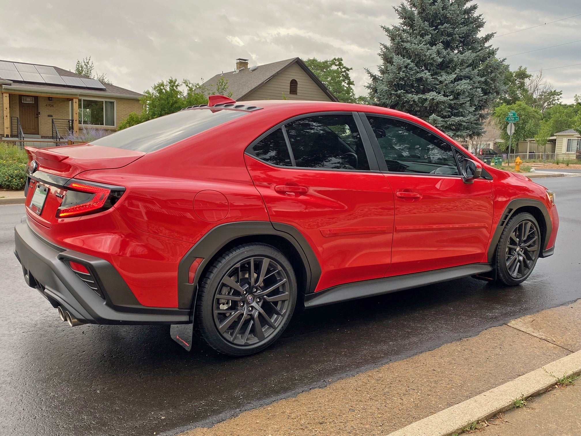 RALLY ARMOR UR MUD FLAPS: 2022 SUBARU WRX