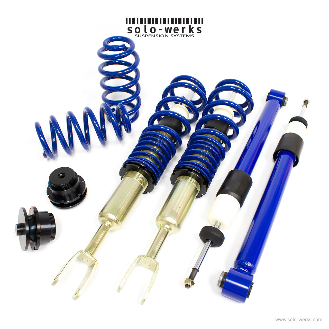 SOLO WERKS S1 COILOVER - AUDI A4 (B6/B7) '01-'08 SEDAN 2WD & QUATTRO