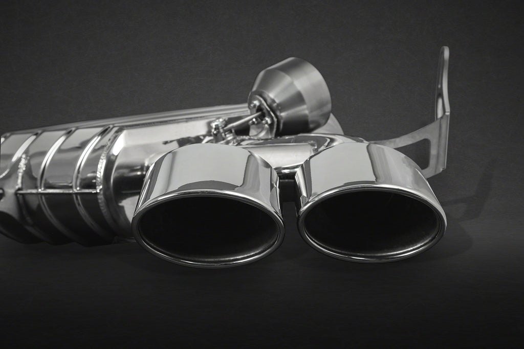 Mercedes ML63 AMG (W164)- Valved Exhaust System (Incl. Remote) With Stainless Tips - 0