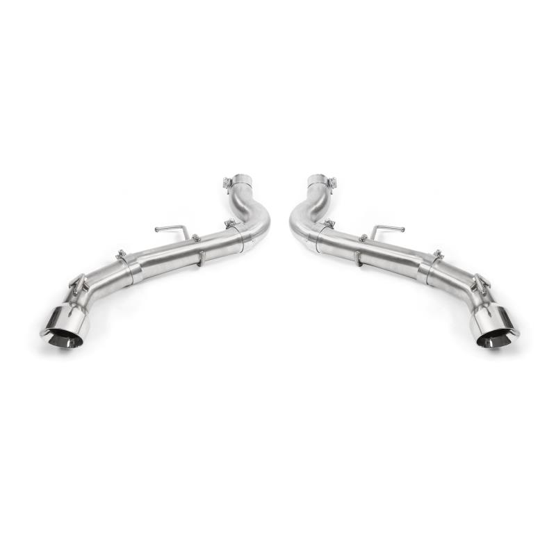 Mishimoto 2016+ Chevrolet Camaro 2.0T Dual-Tip Race Axle-Back Exhaust w/ Polished Tips - 0