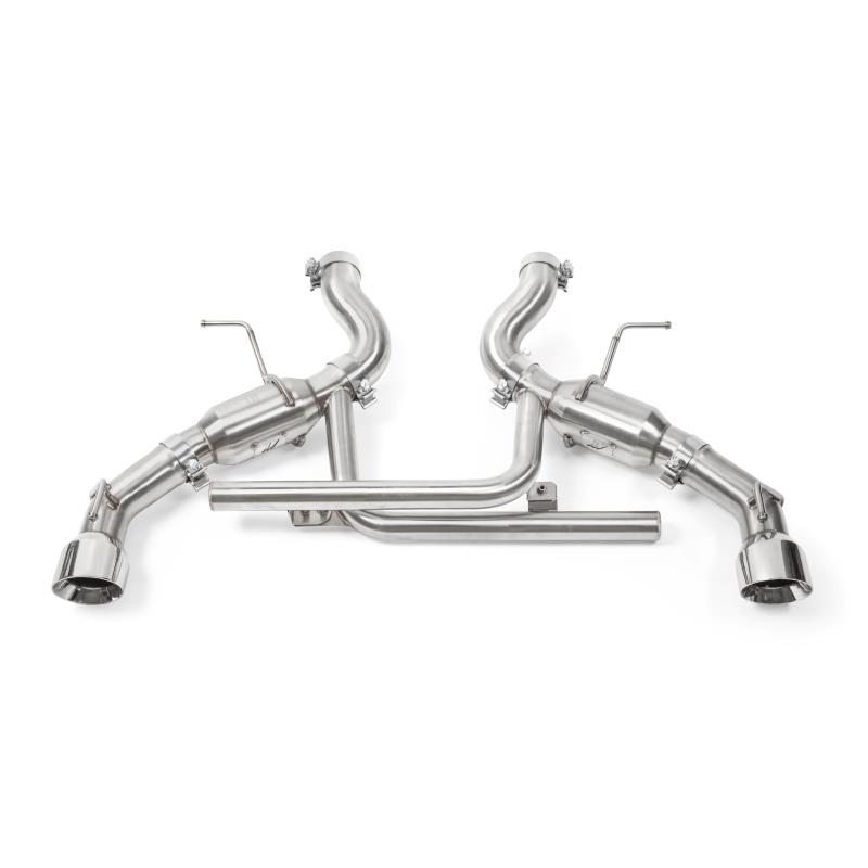 Mishimoto 2016+ Chevrolet Camaro SS Dual-Tip Pro Axle Back Exhaust w/ Polished Tips - 0