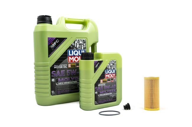 Liqui Moly Molygen 5W/40 Oil Service Kit For MK5 Jetta 2.5