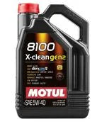 8100 X-CLEAN GEN2 5W-40 Engine Oil (5 Liter) - Motul 109762