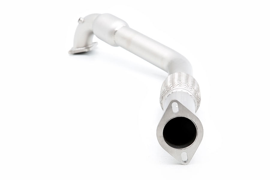 CP-e MazdaSPEED6 '06-'07. QKspl Downpipe. 3.00 Stainless Steel High Flow Meta - 0