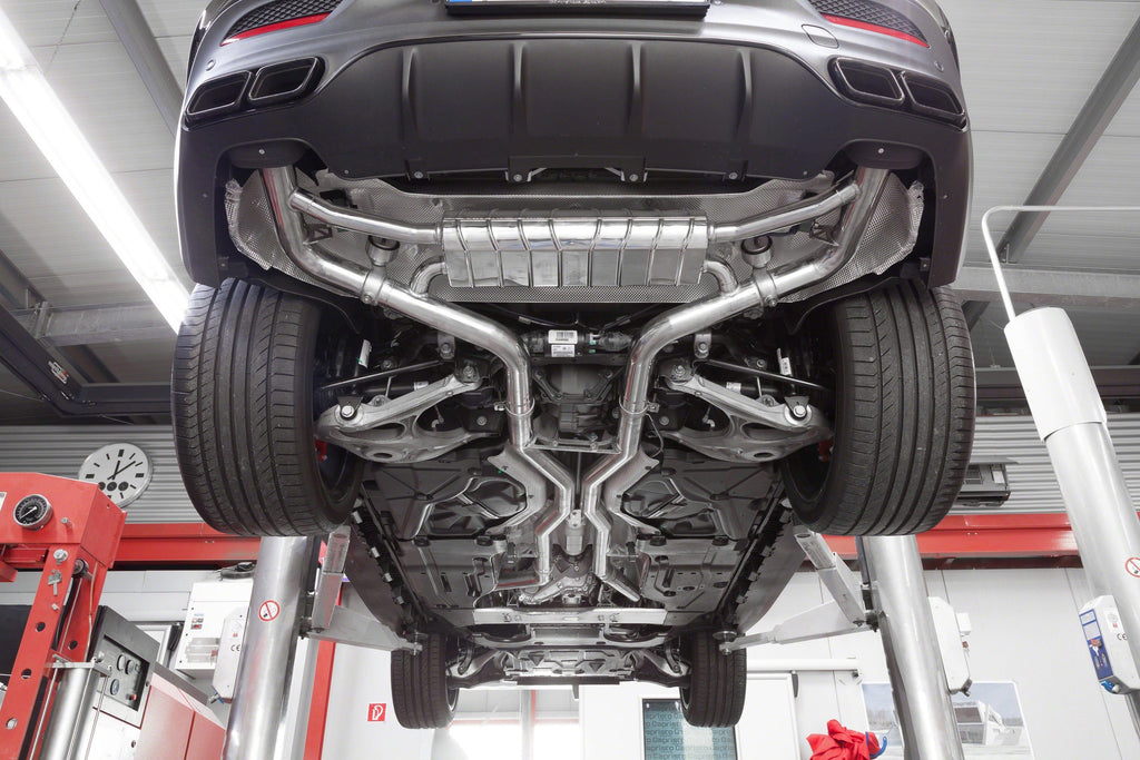 Mercedes GLE63S AMG Coupe (C292) - Valved Exhaust System With Mid-Pipes & CES-3 Remote