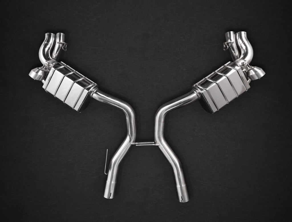 Mercedes S500/S63 (C217) Valved Exhaust System, Cat Back (Inc. Remote) - 0