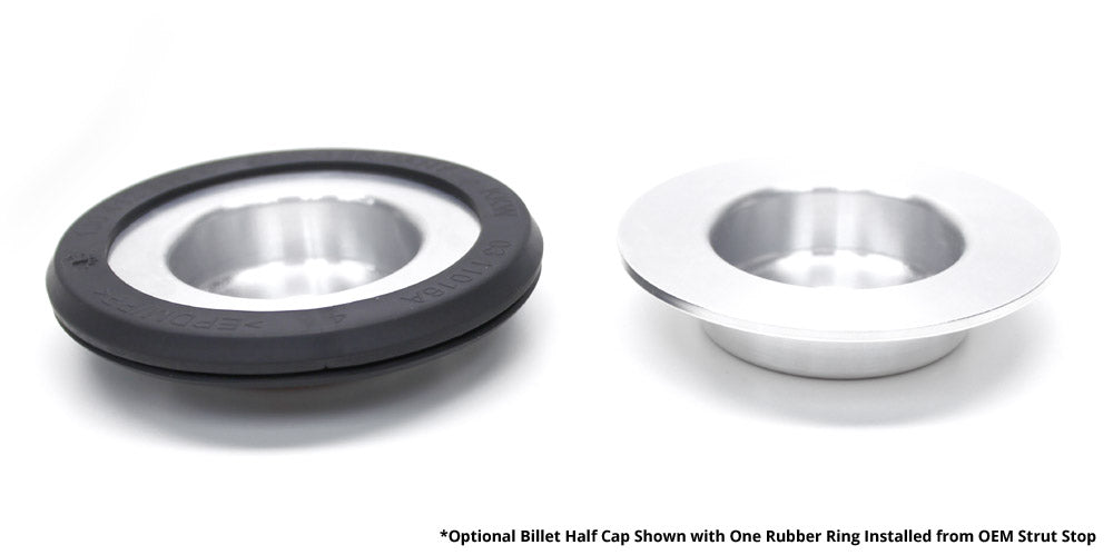 Front Strut Mount Billet Half Caps (set of 2) | Mk4 | Audi TT - 0