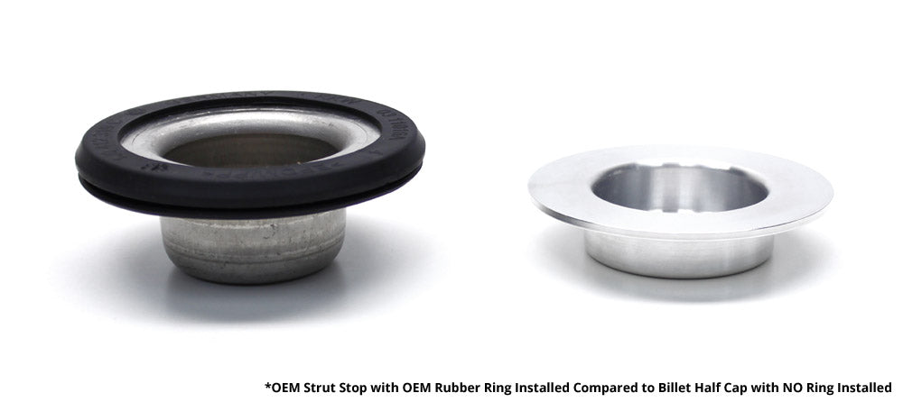 Front Strut Mount Billet Half Caps (set of 2) | Mk4 | Audi TT