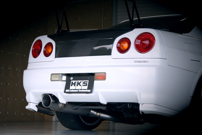 HKS 99-02 Nissan Skyline GT-R GF-BNR34 RB26DETT URBAN MATTE Edition Super Turbo Muffler