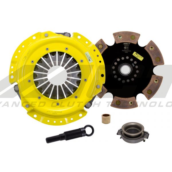 ACT 1990 Nissan Stanza XT/Race Rigid 6 Pad Clutch Kit