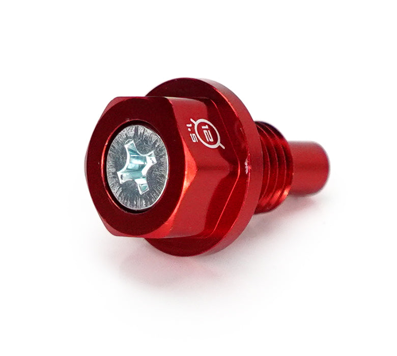 NRG Magnetic Oil Drain Plug M12X1.5 BMW - Red