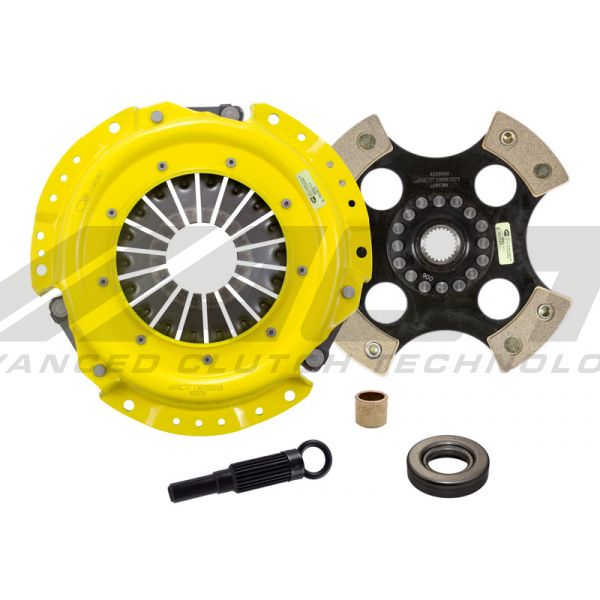 ACT 1991 Nissan 240SX XT/Race Rigid 4 Pad Clutch Kit