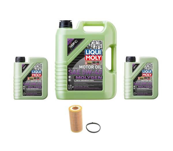 Oil Service Kit - Liqui Moly MolyGen 5w-40 - Audi 2.5T