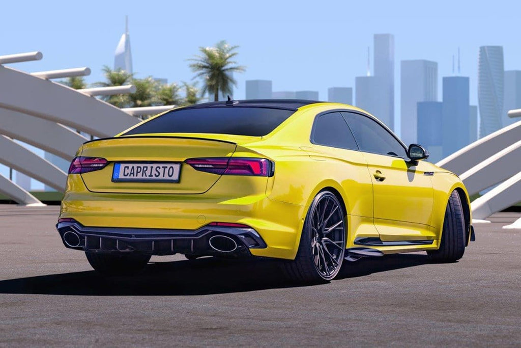 Audi RS5 (B9/F5) Valved Catback Exhaust System W MidPipes, Oval RS-Style Tips, With CES3