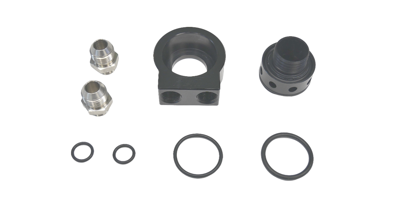 Precision Works Vented Oil Cap & Fittings For Honda & Nissan V2