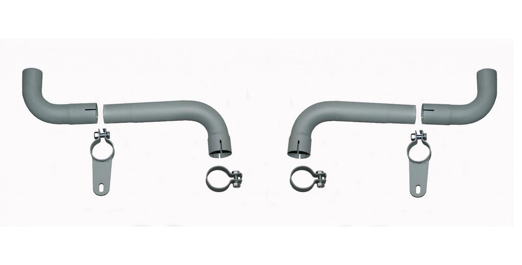 EISENMANN - Porsche 356 - Exhaust pipes for gas exit in rear bumper (made of steel)