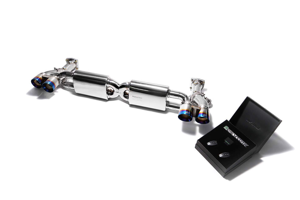 ARMYTRIX Valvetronic Exhaust System Porsche 991 Turbo | Turbo S 2014-2016