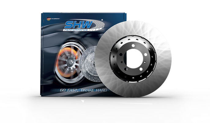 SHW 02-04 Volkswagen Passat 4.0L Left Front Smooth Lightweight Brake Rotor (3B7615301B)