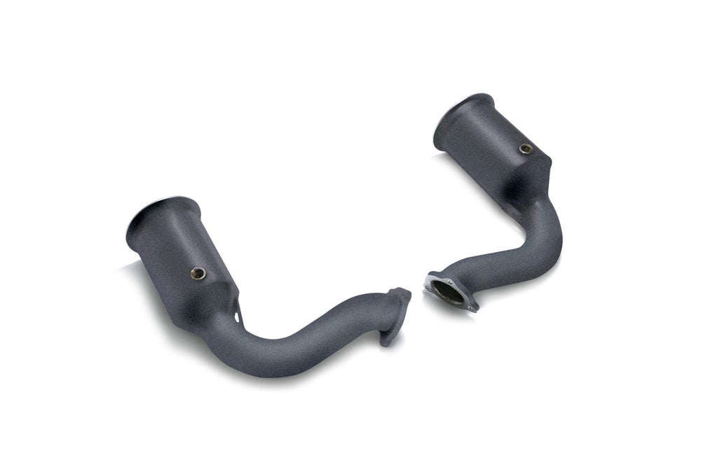 ARMYTRIX High-flow Ceramic Coated Performance Race Downpipe w/Cat-Simulator Porsche Cayenne S 2.9L V6 TT 2019-2020