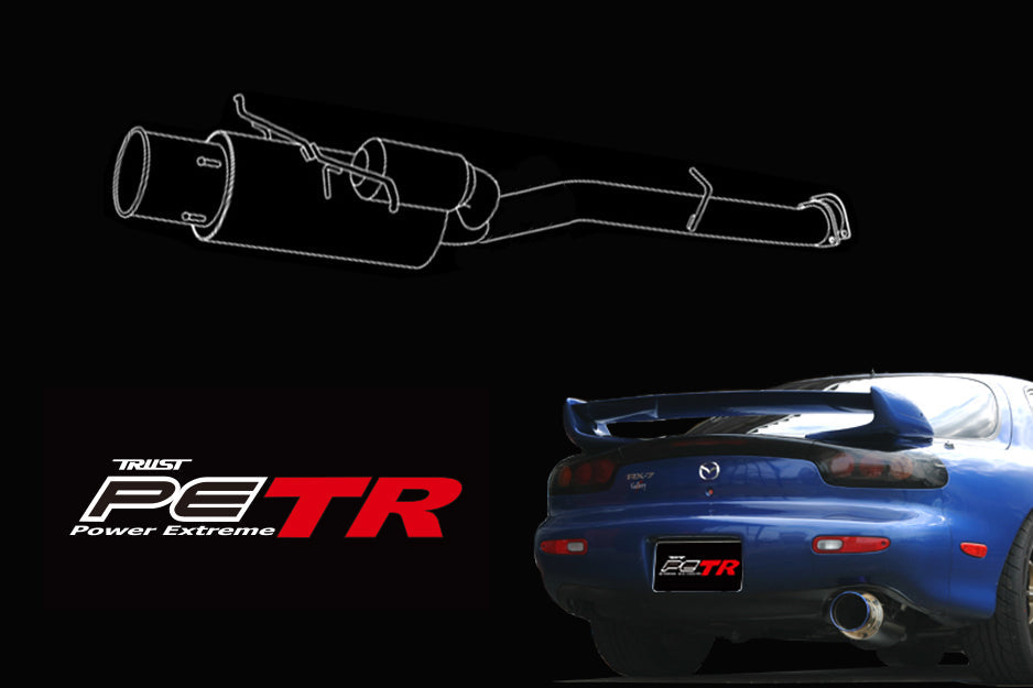 Greddy 1992-02 Mazda RX-7 Trust PE-TR Cat-Back Exhaust