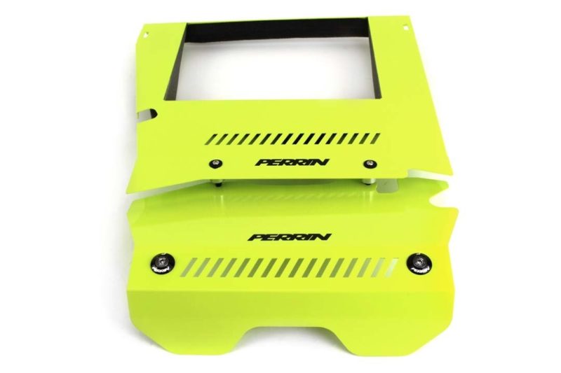 Intercooler Shroud and Belt Cover Kit 15-19 WRX Neon Yellow - 0