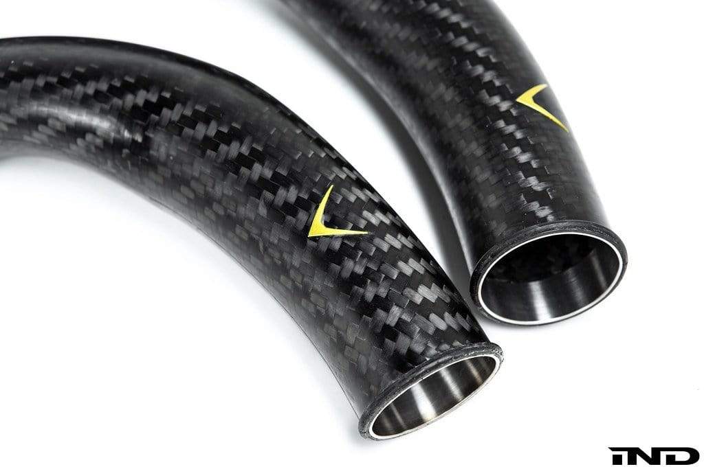 Eventuri F8X (S55) Carbon Charge Pipe Set