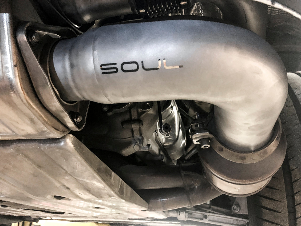 Porsche 991 GT3 / GT3 RS / 911R Side Muffler Bypass Pipes