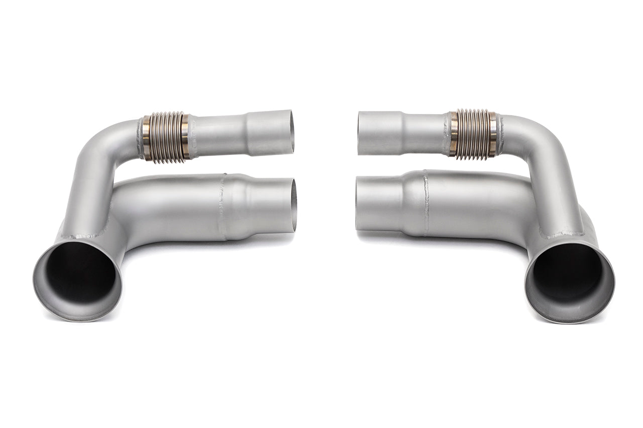 Porsche 997 GT3 Side Muffler Bypass Pipes