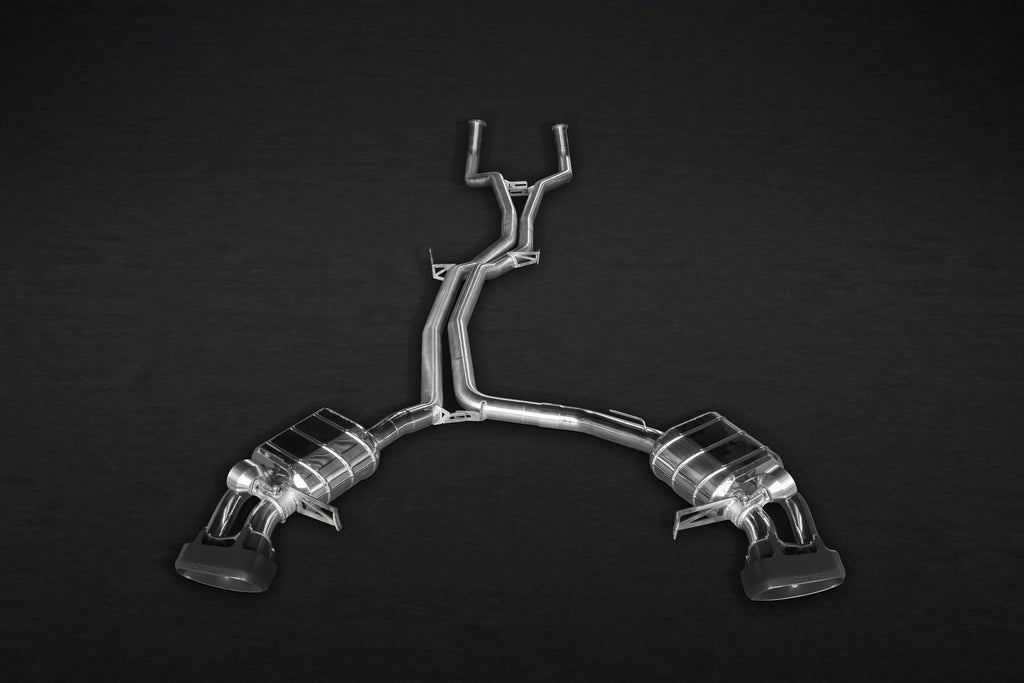 Porsche Macan S & Turbo - Valved Exhaust System, Mid Pipes, Incl CES-3 Programmable Controller