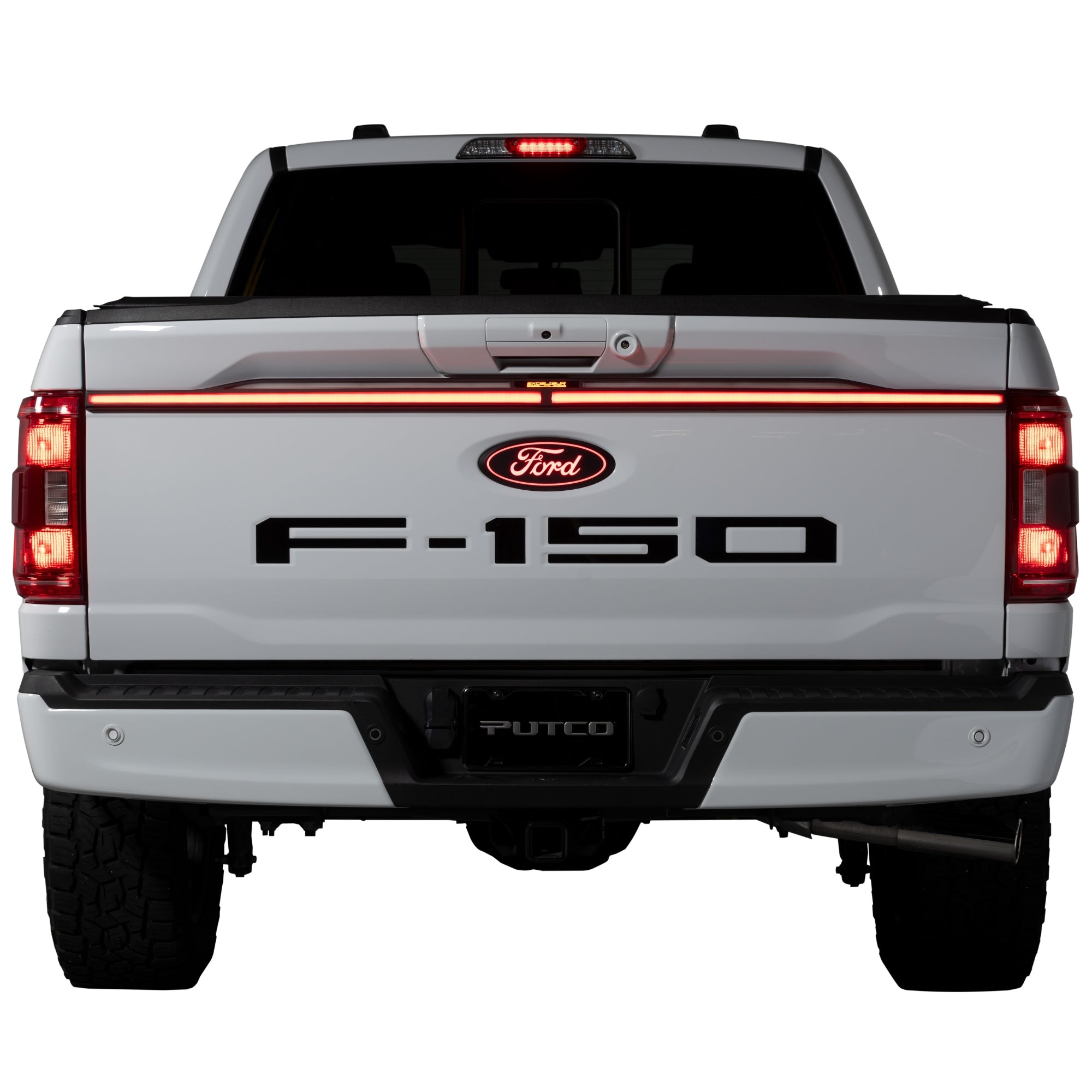 Putco Excalibur LED Tailgate Light Bar & Plug-N-Play Connector - Fits Ford F150 Equipped With Factory Halogen Taillamps 2021-2023